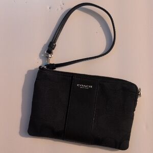 Coach Signature Corner Wristlet Wallet